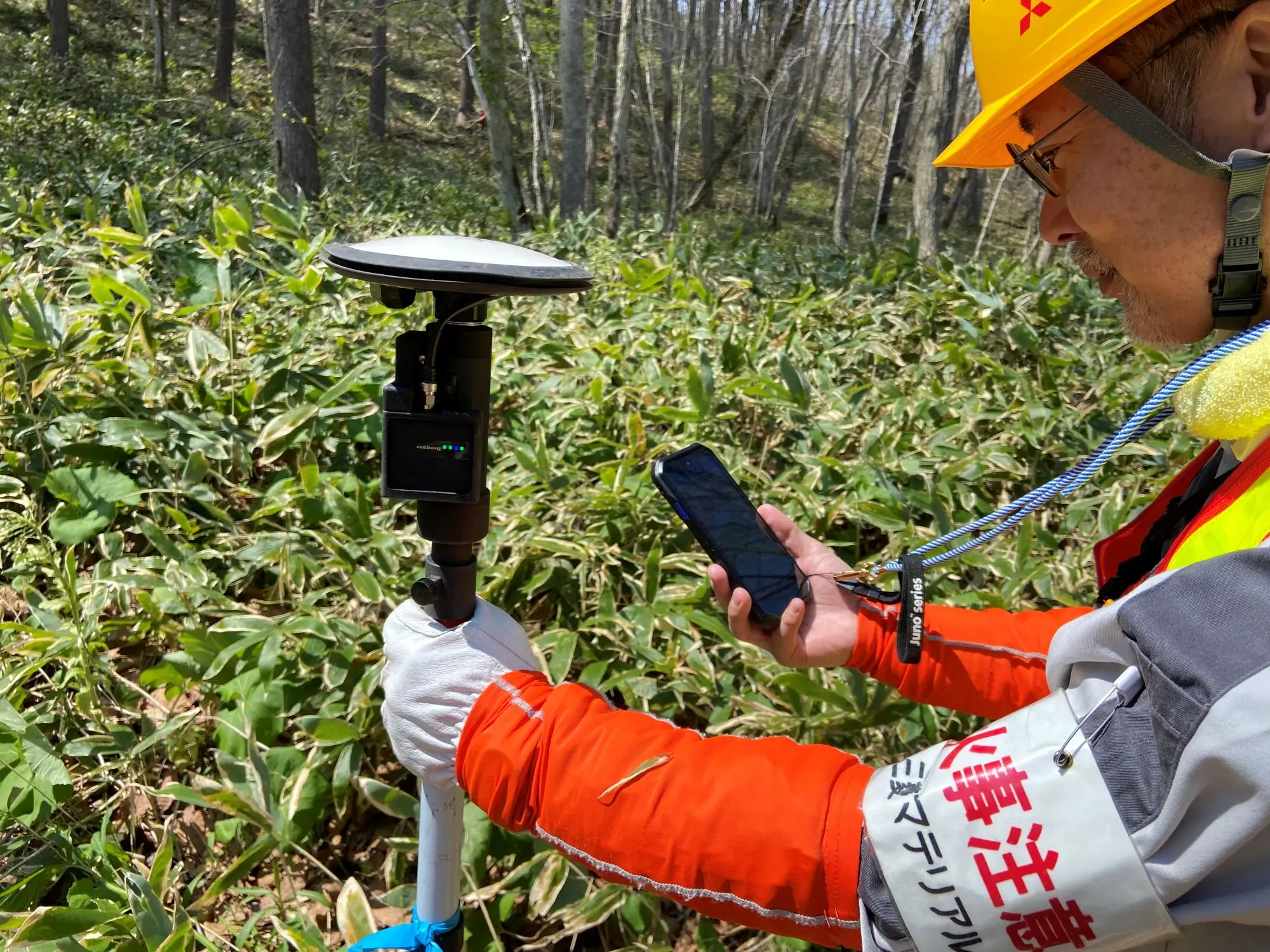 Use of GPS equipment