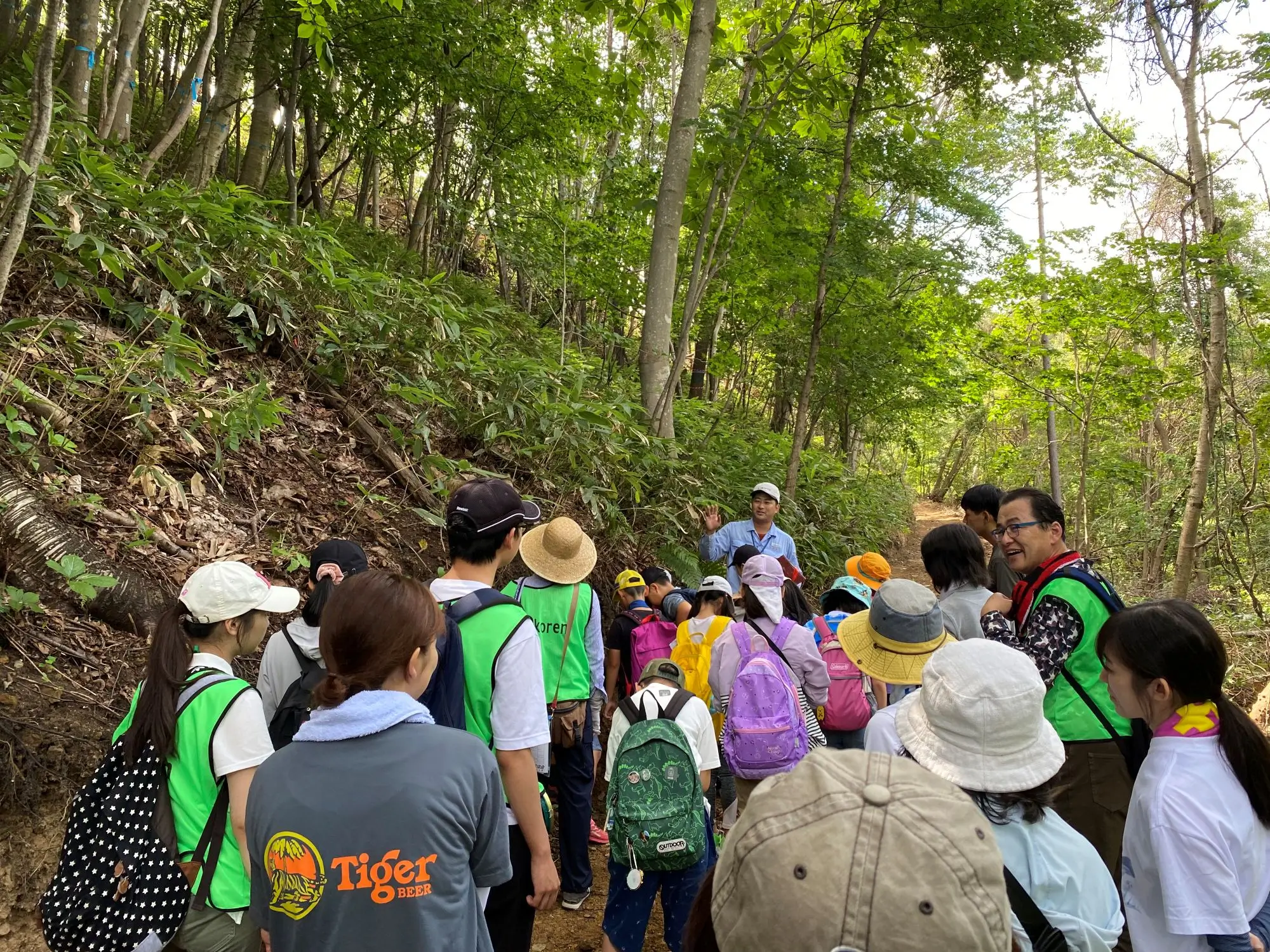 Hands-on Forest Programs at 
our Materials’ Forests
(SDGs Event Organized by Sapporo City 
Children’s Association Development Group)