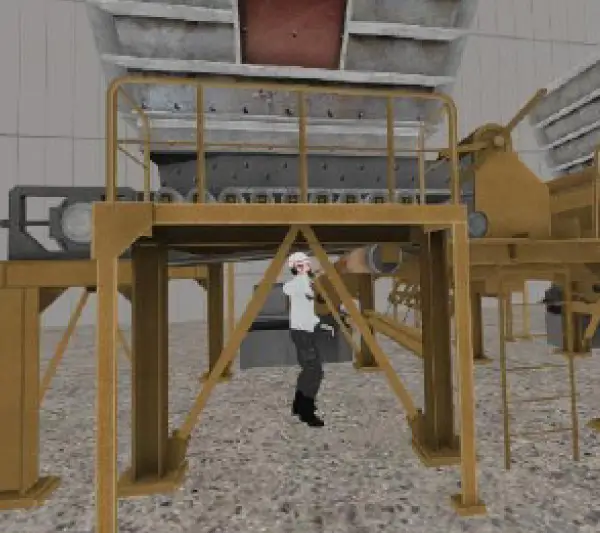 Caught-in accidents
(slow-speed conveyor belt)